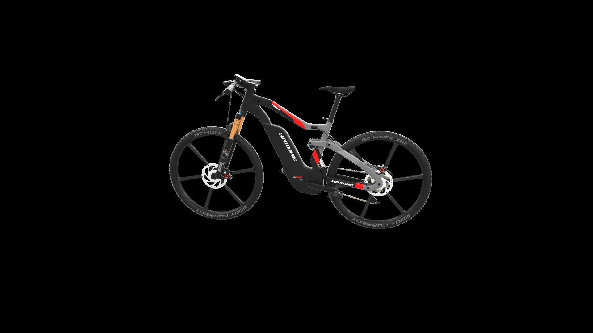 Electric bicycle 3D model_9