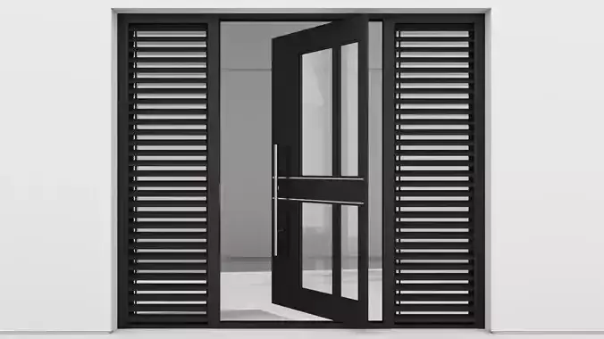 Aluminium door 196