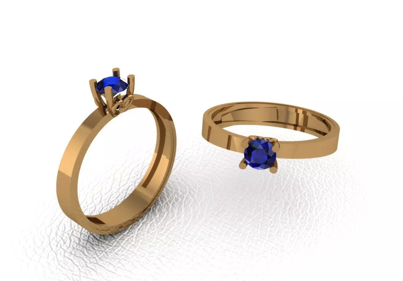 RING B584 3D print model_0