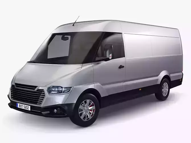 Generic Commercial Cargo Van M 4
