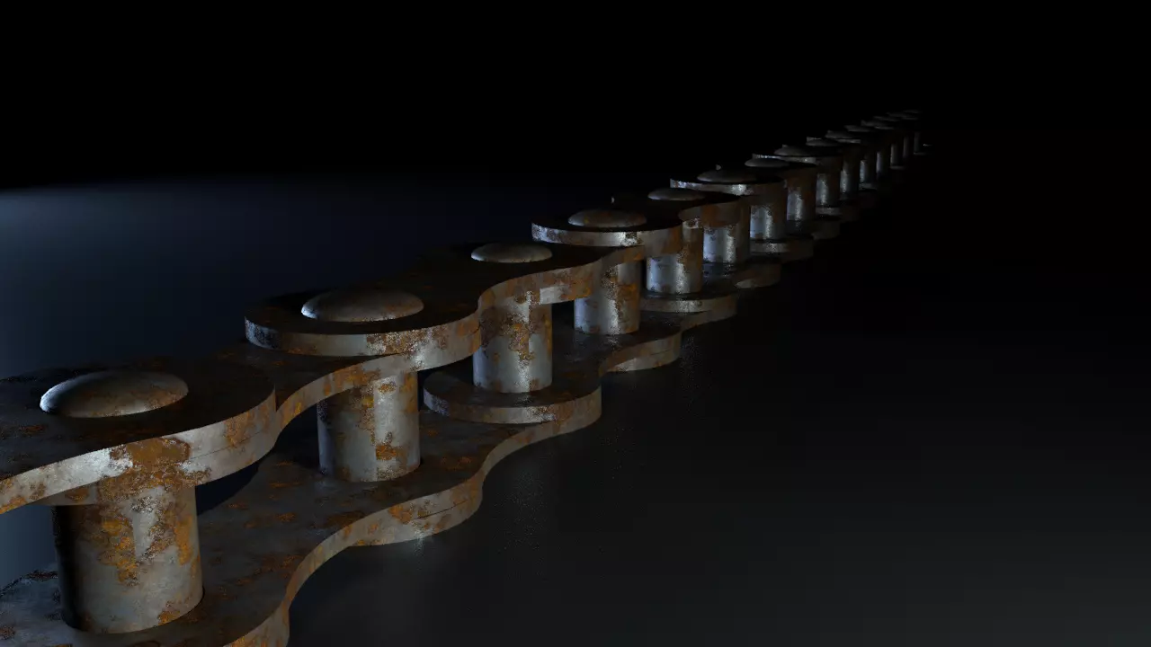 chain bicycle Free 3D model