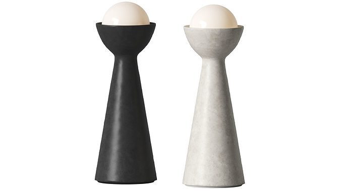 Seneca Table Lamp - In common with 3D model