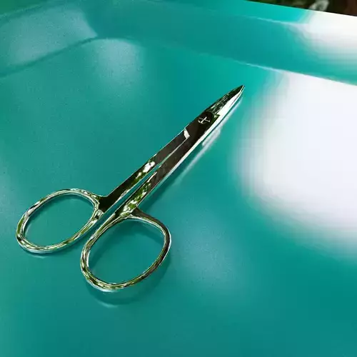 Surgical scissor- Rigged