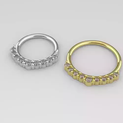 Ear Piercing Set in three sizes  AR-01 7 Helix daith Septum nose