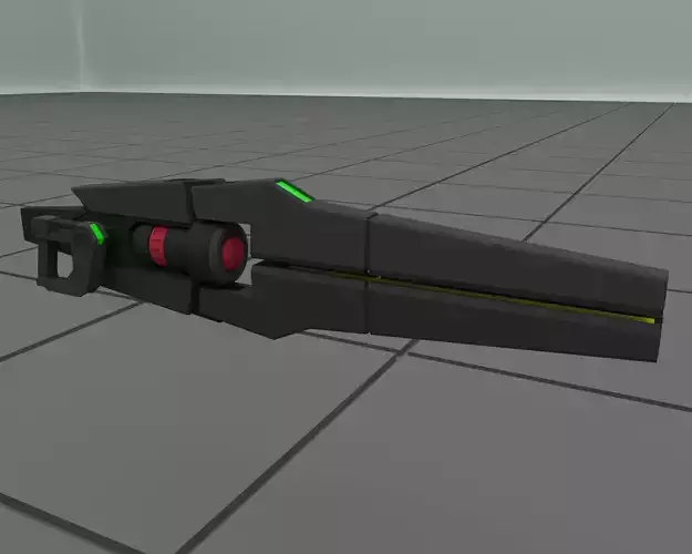 Prototype GN Mega Launcher Parts Model 3D Print 3D print model