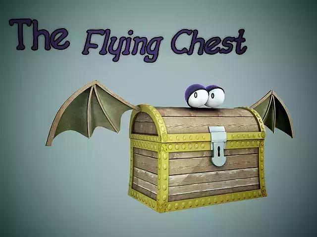 The Flying Chest 3D model