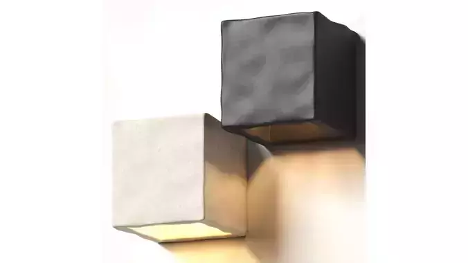 Art wall lights by Hannah Woodhouse