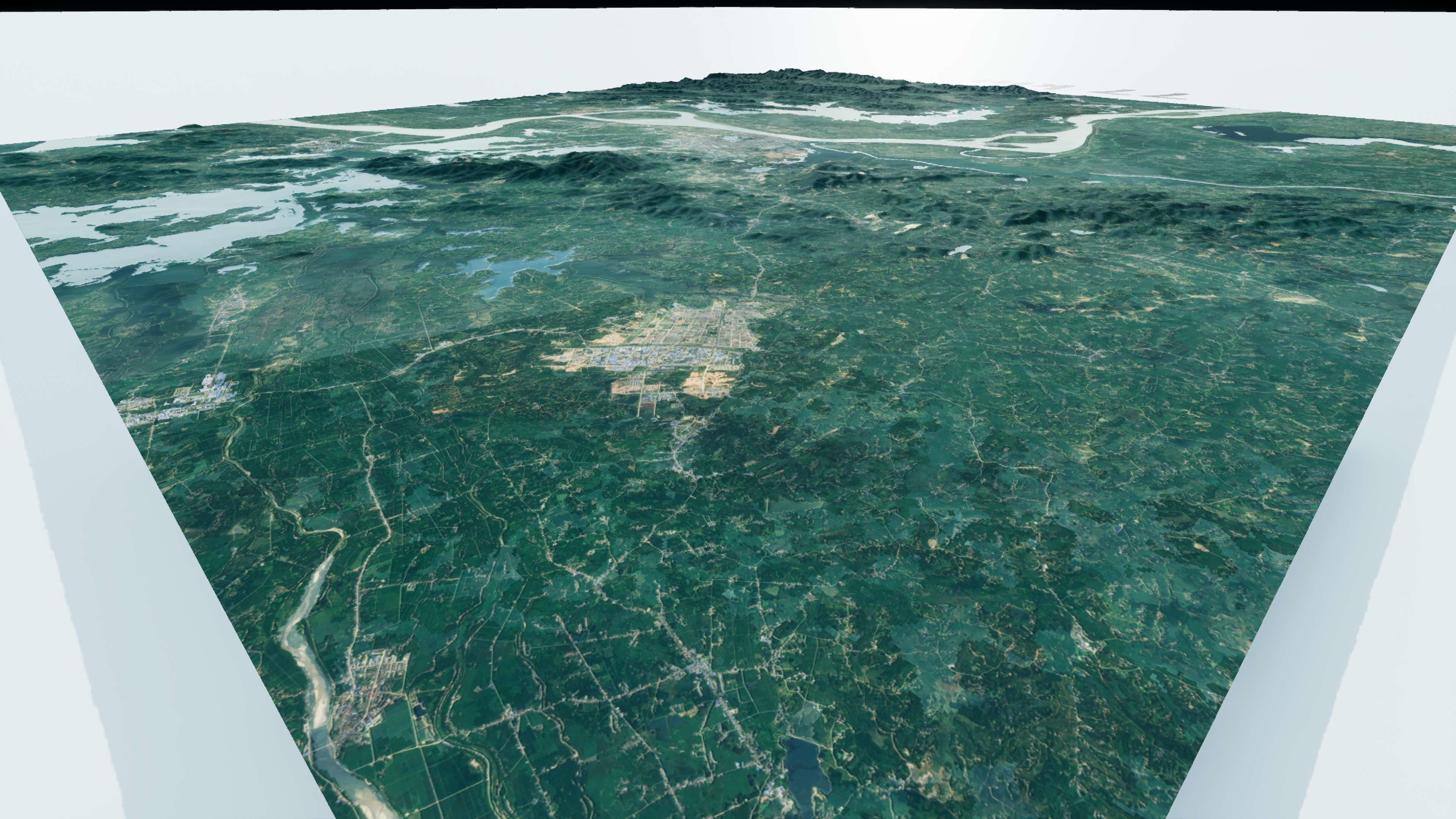 Anqing China City Landscape 3D Model 3D model_7