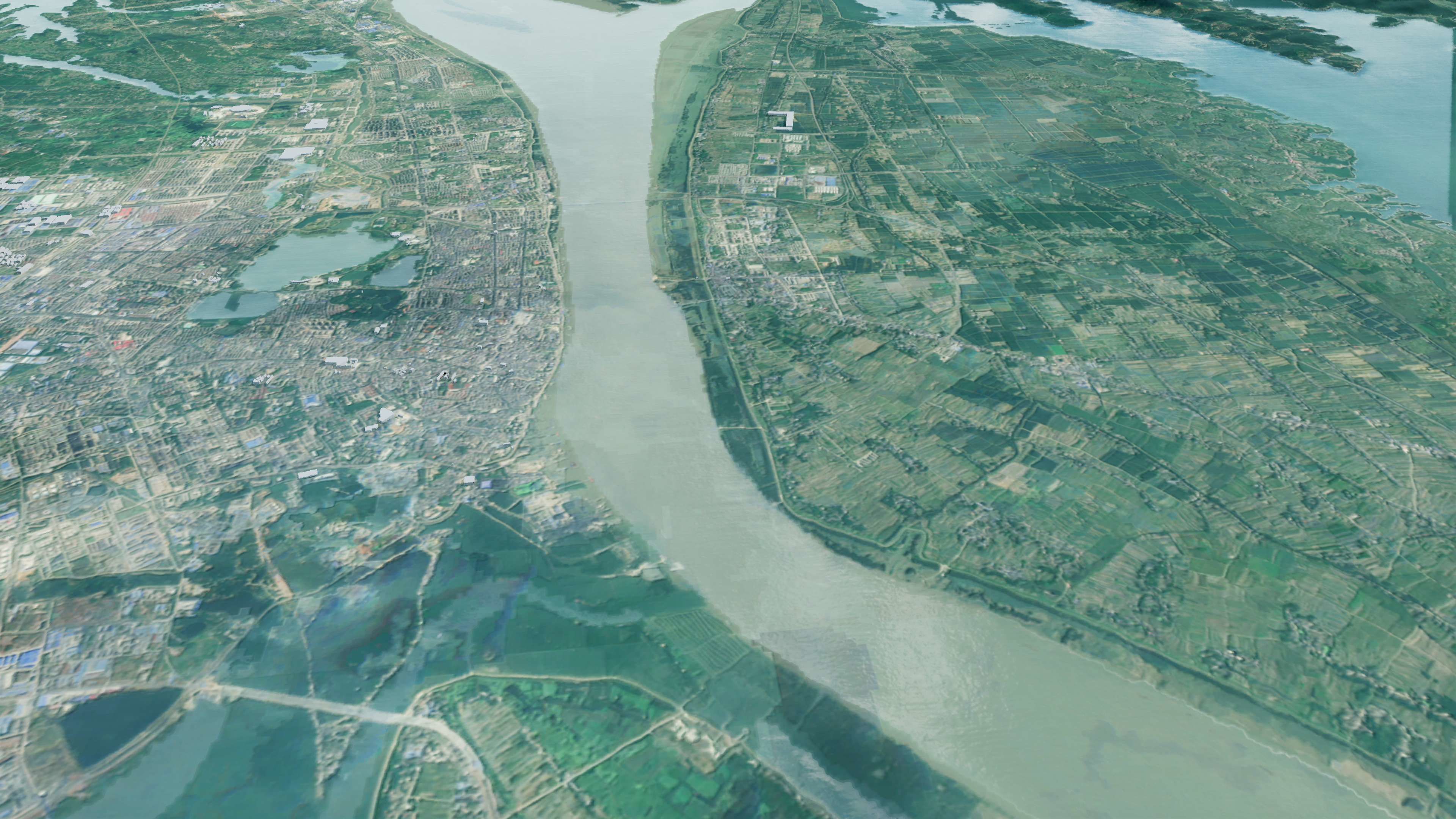 Anqing China City Landscape 3D Model 3D model_19