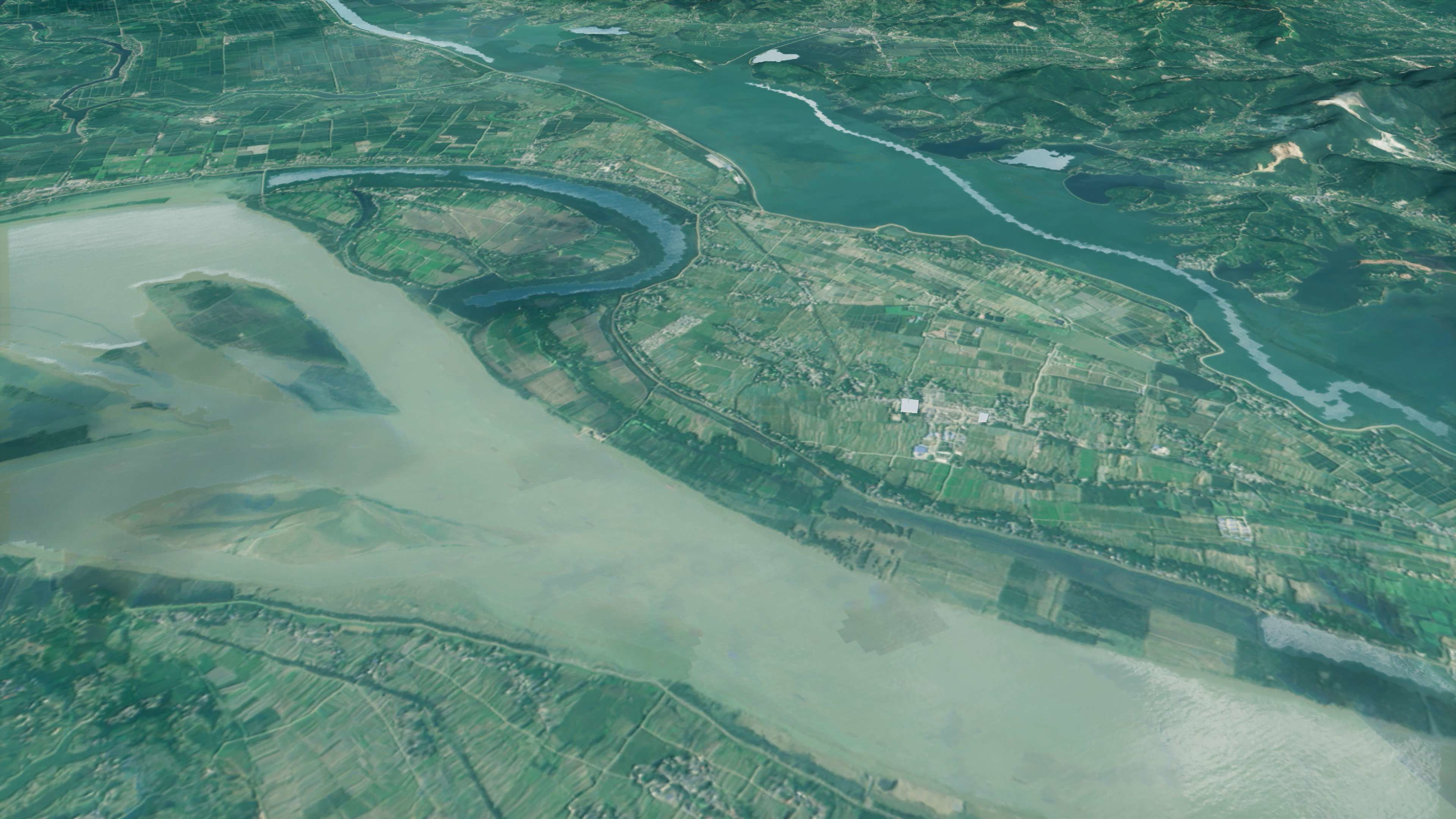 Anqing China City Landscape 3D Model 3D model_17