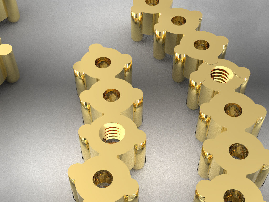 Piercing Cluster seven stone Pac 2 models Exclusive Helix Ear 3D print model_5