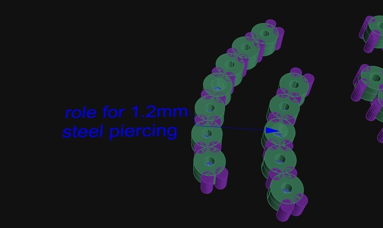 Piercing Cluster seven stone Pac 2 models Exclusive Helix Ear 3D print model_4