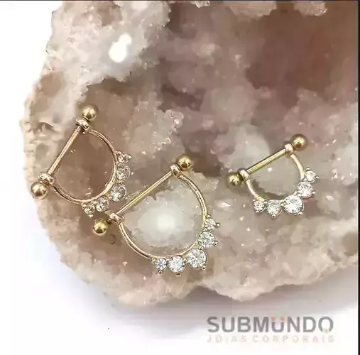 Set 3 sizes ear Piercing Helix daith Septum nose Arp-02