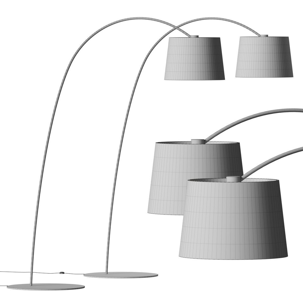 Foscarini - Twiggy Floor Lamp 3D model_1