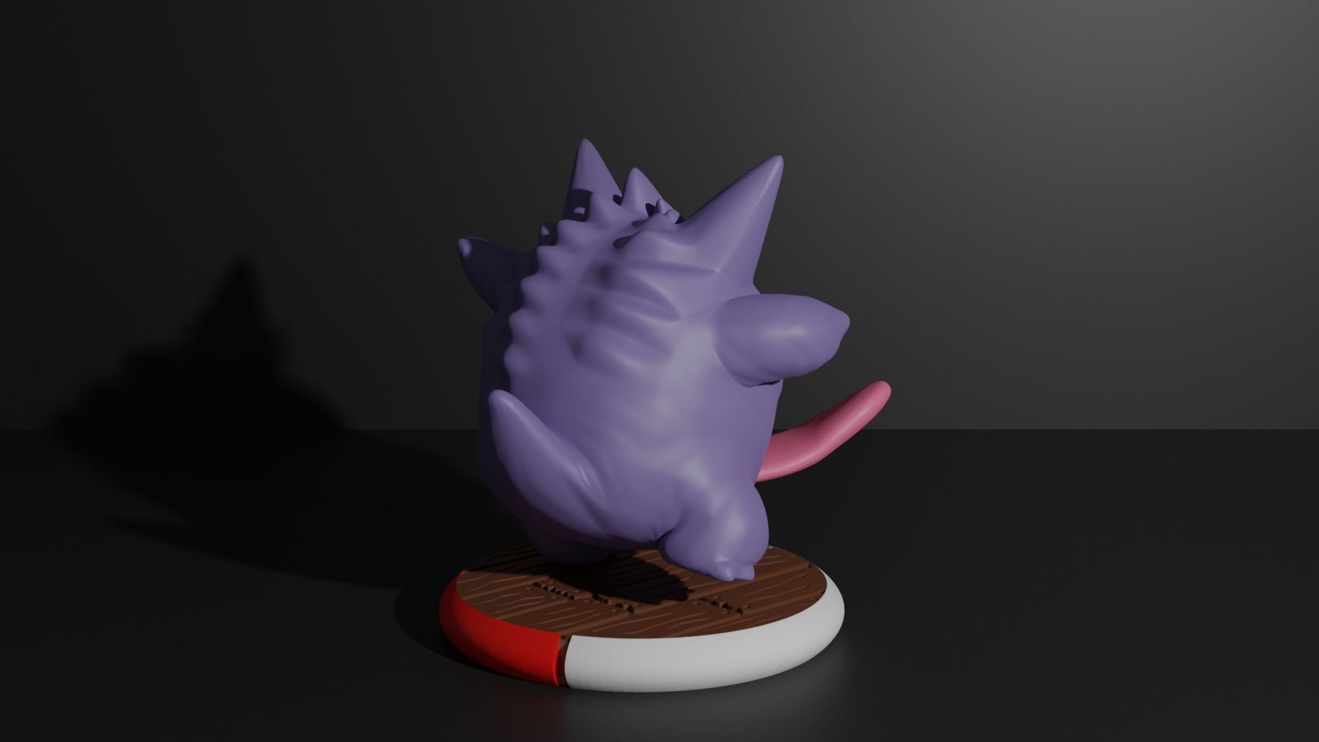 Gengar pokemon 3D print model 3D print model_2