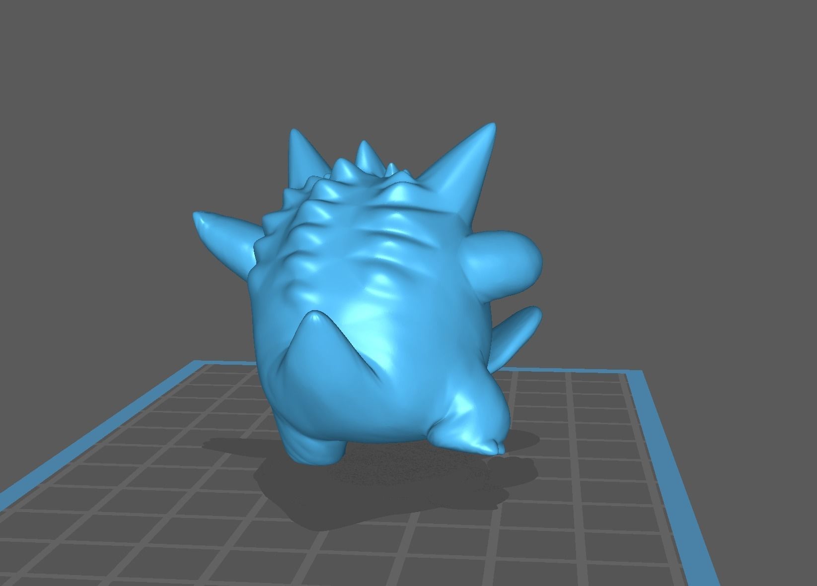 Gengar pokemon 3D print model 3D print model_24