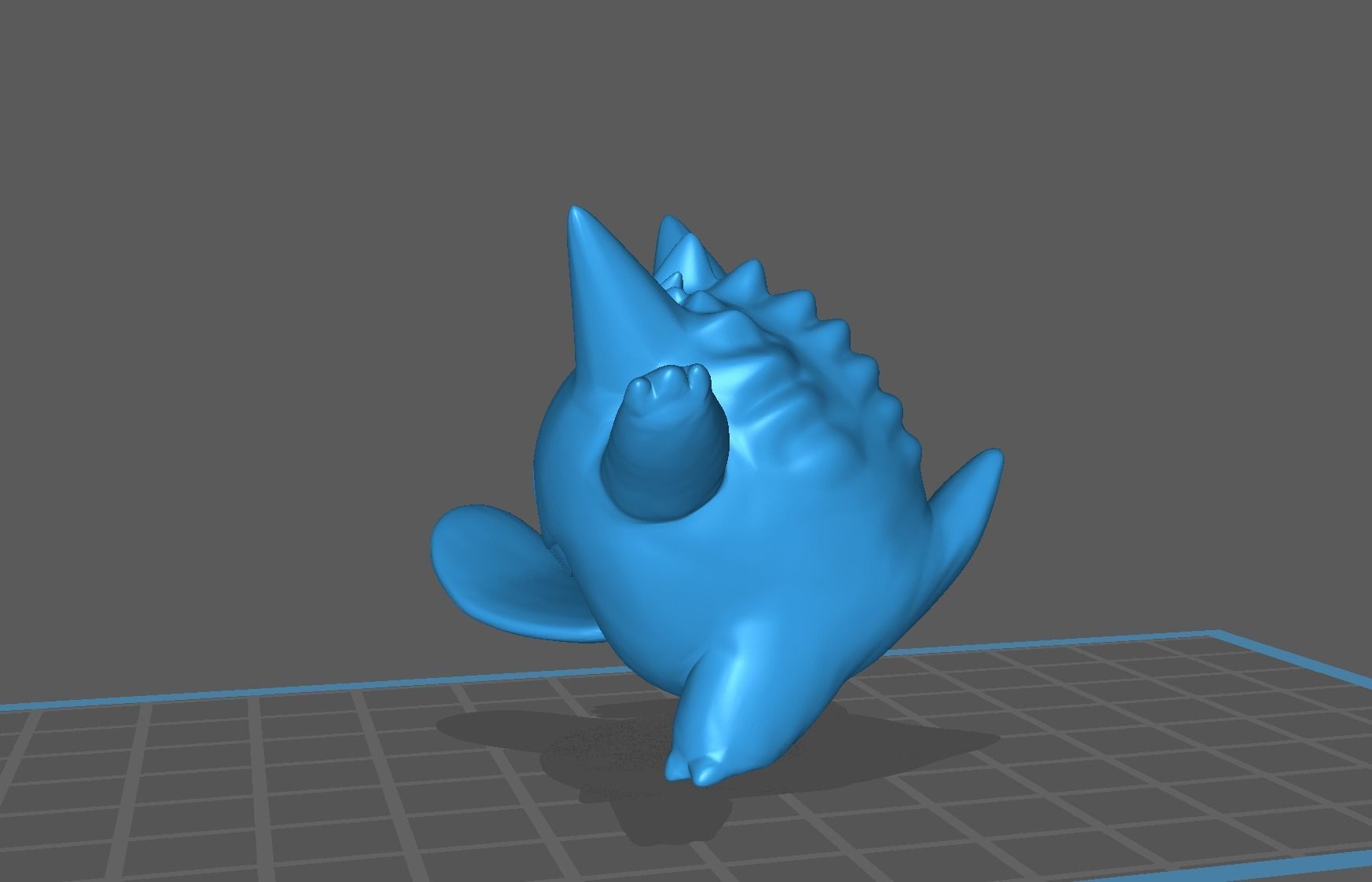 Gengar pokemon 3D print model 3D print model_23