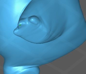 Gengar pokemon 3D print model 3D print model_16