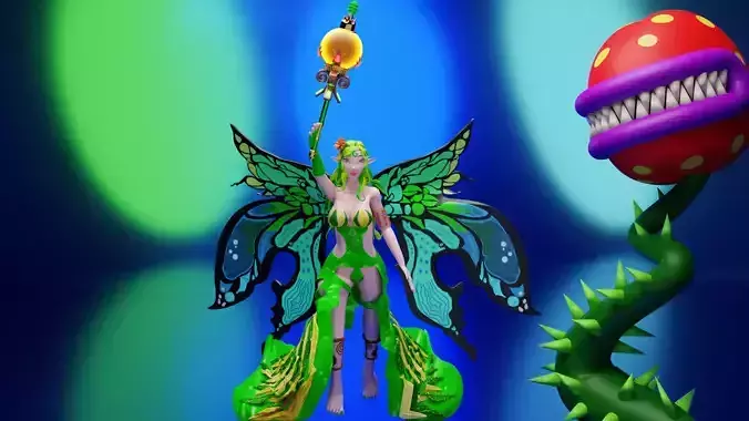 Leila the Forest Goddess