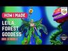 Leila the Forest Goddess Low-poly 3D model_1