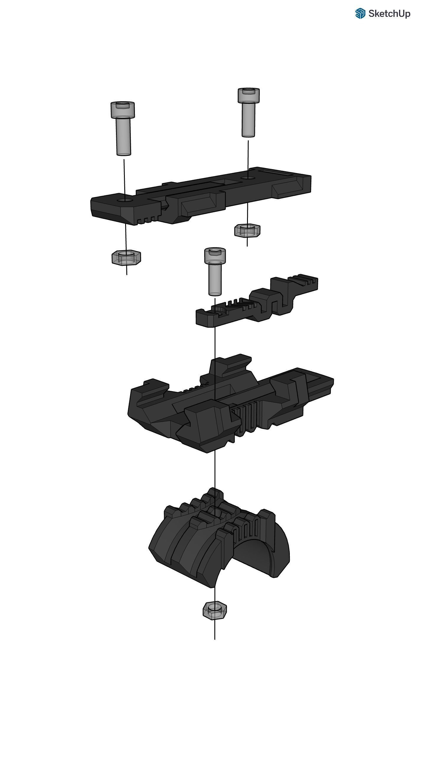 modular Bike-Mount --basic version-- Free 3D print model_9