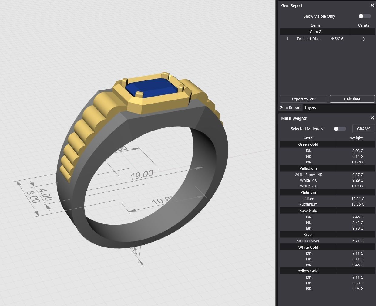 Ring MR 22-2 3D print model_5