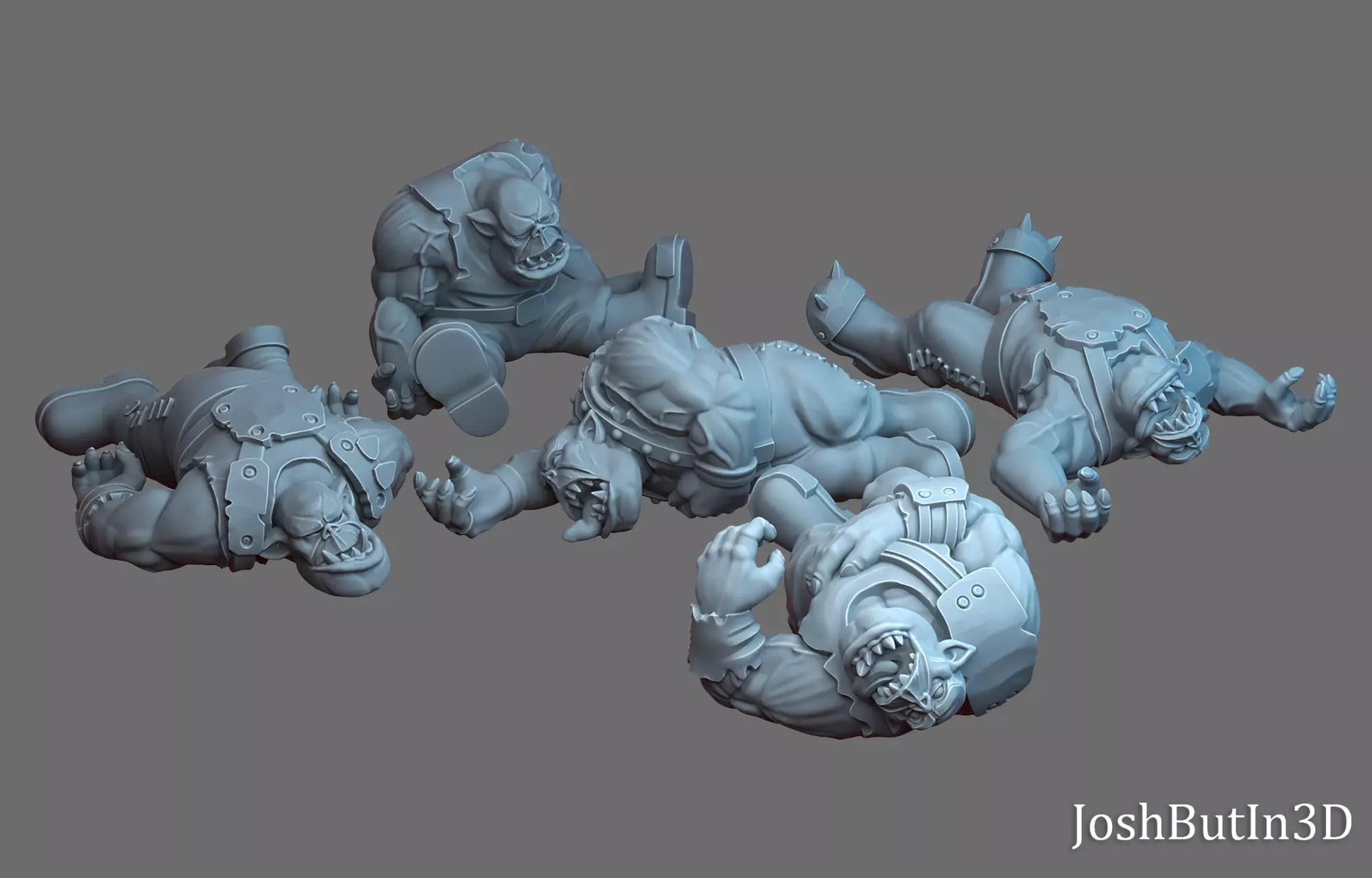 Casualties of WAAAGH 3D print model