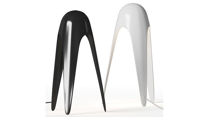 Cyborg - table lamp by Lampefeber 3D model
