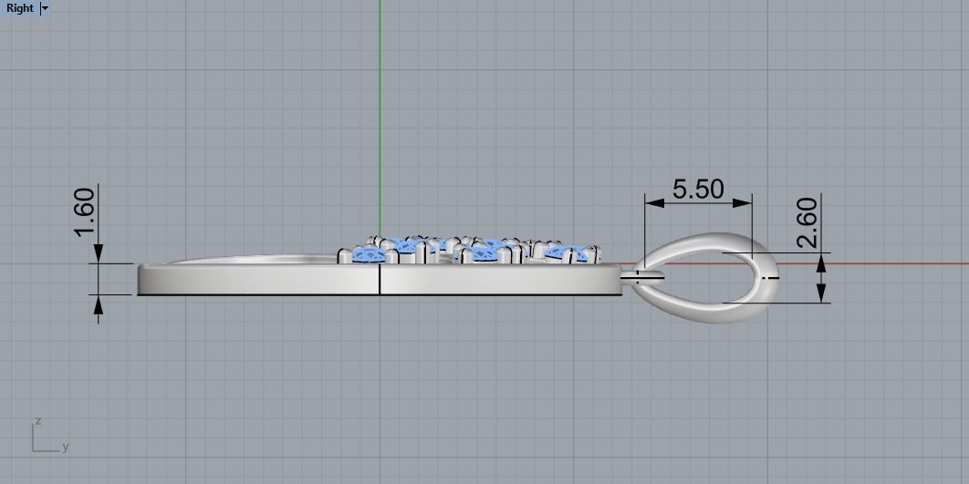 Pendant  Tree of life   11511 3D print model_10