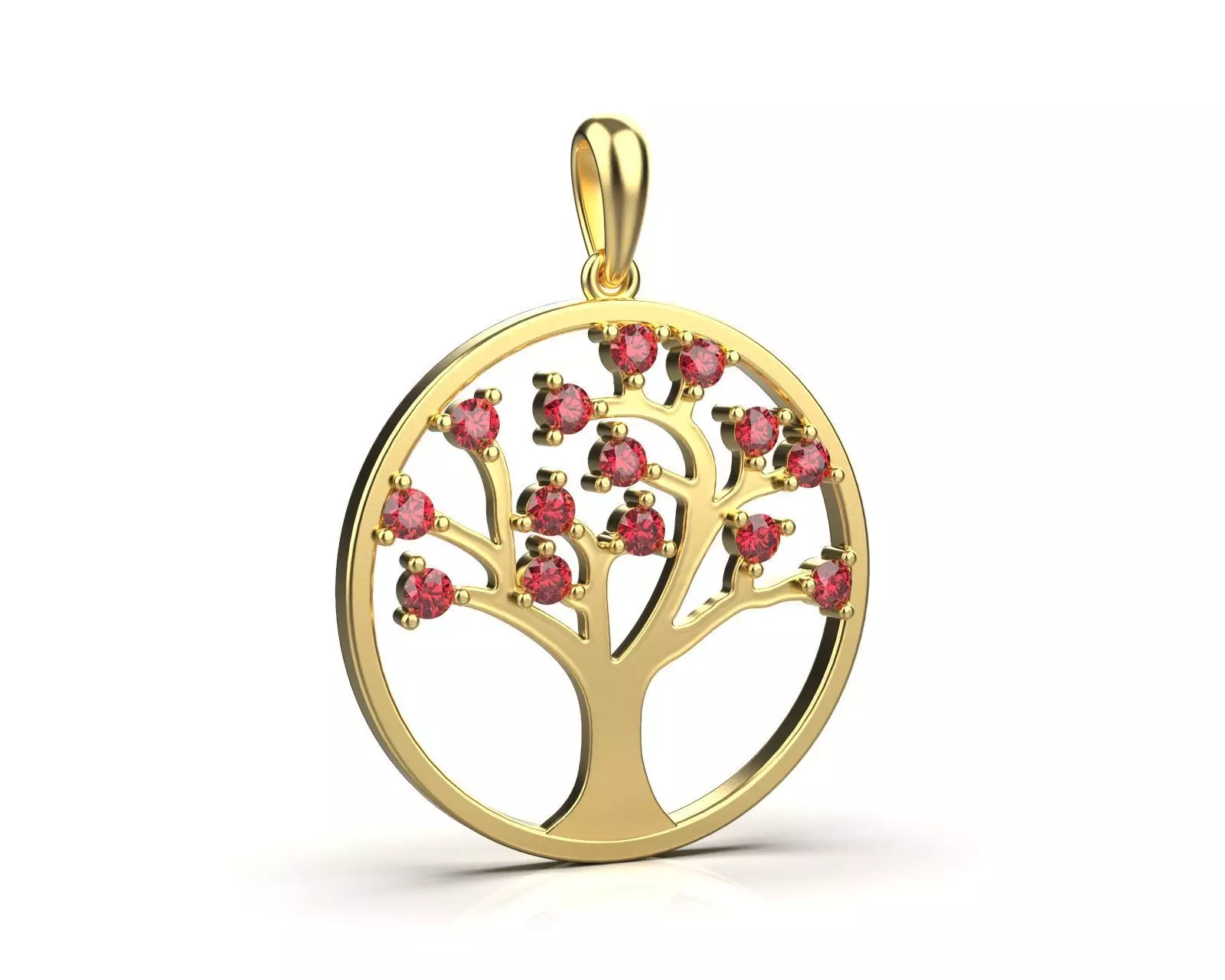 Pendant  Tree of life   11511 3D print model_0