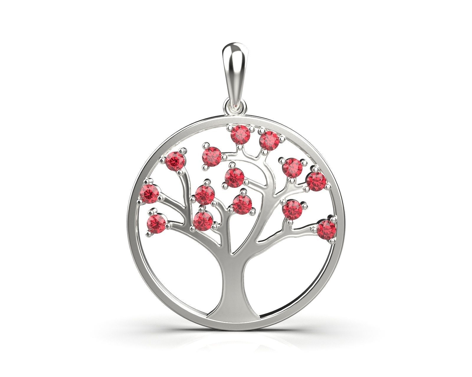 Pendant  Tree of life   11511 3D print model_1