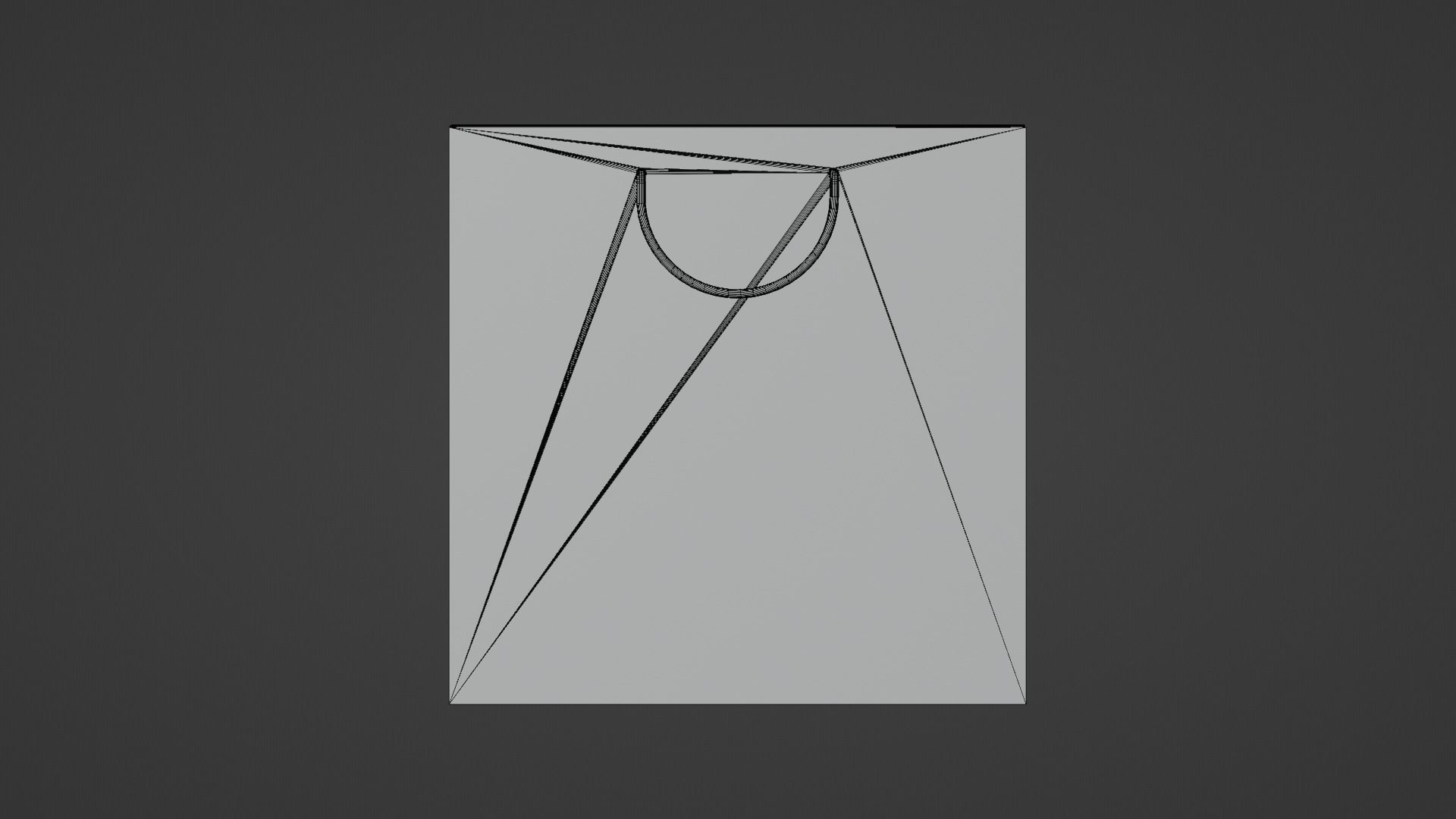 Pink Bag Low-poly 3D model_3