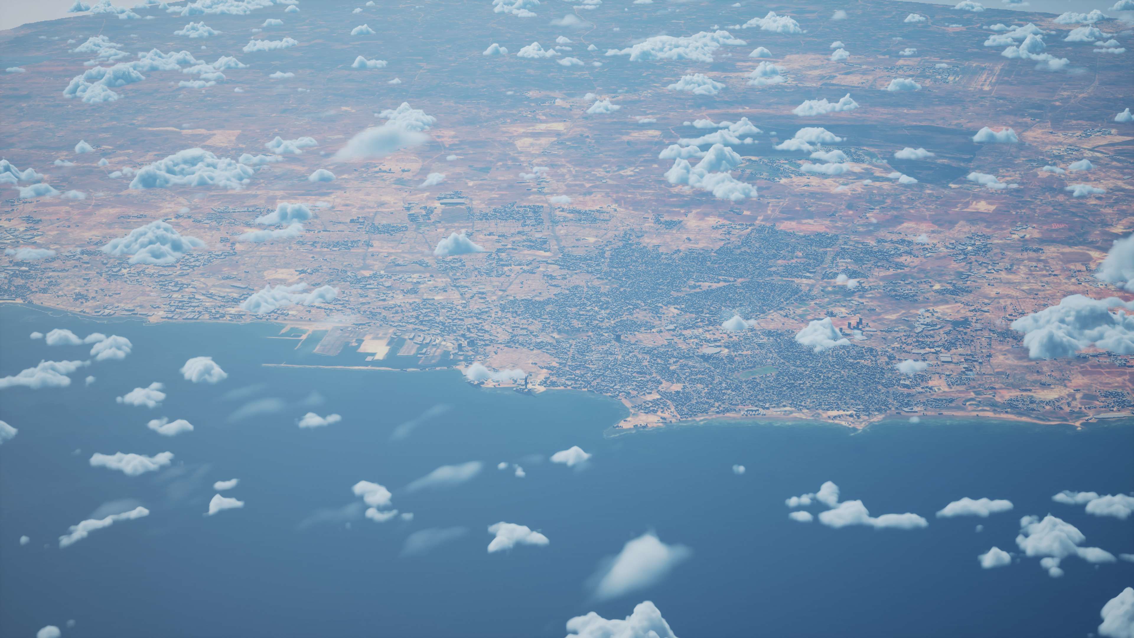 Casablanca Morocco City Landscape 3D Model 3D model_4