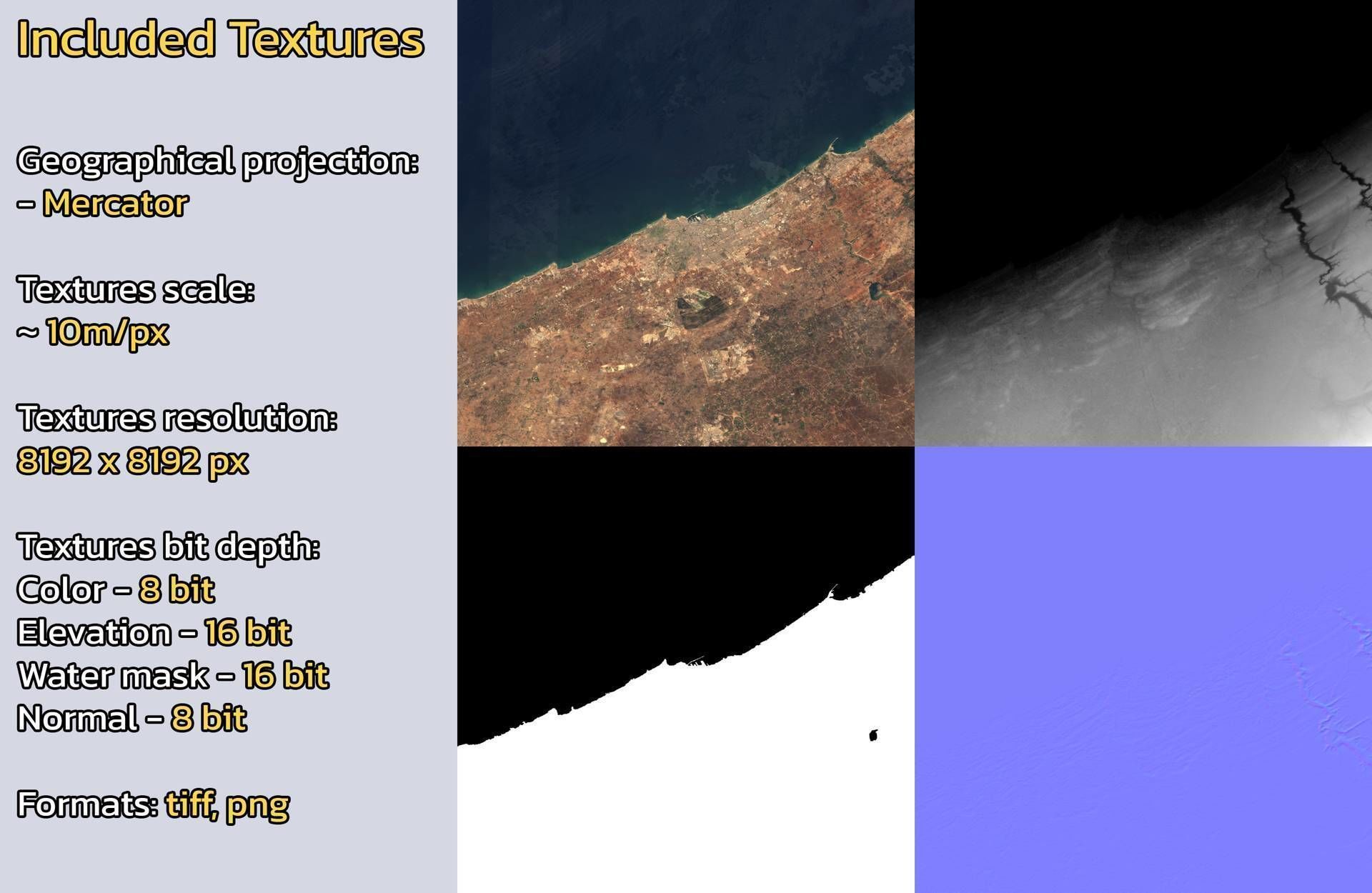 Casablanca Morocco City Landscape 3D Model 3D model_1