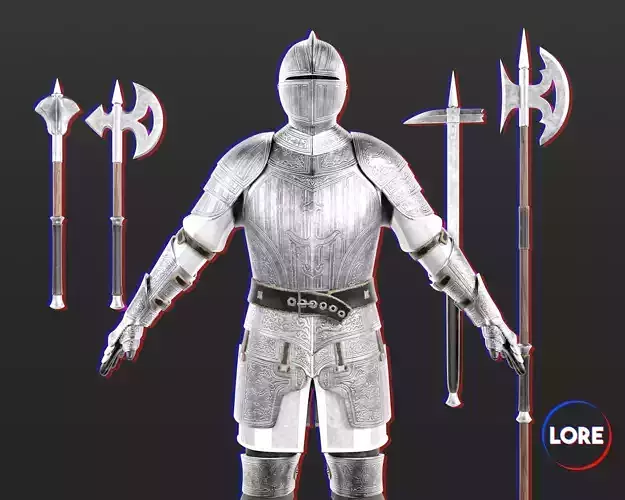 Medieval Collection Elegant Man at Arms 