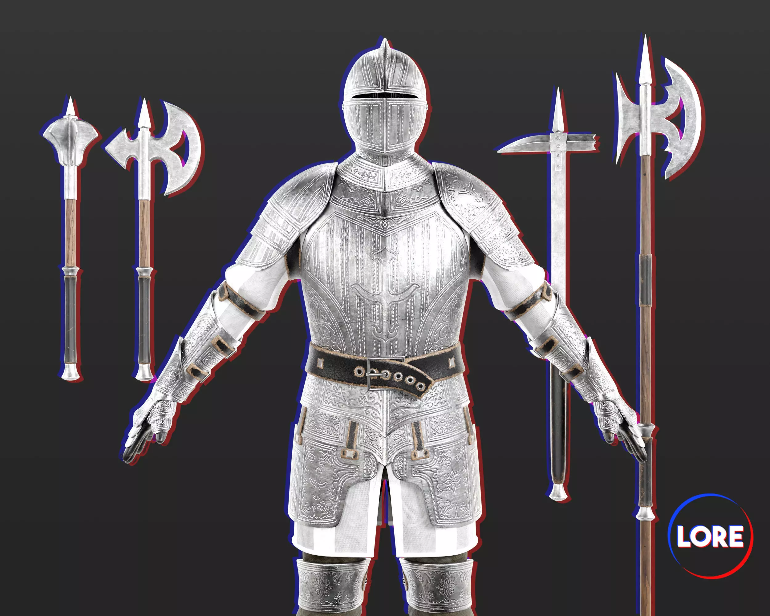 Medieval Collection Elegant Man at Arms _0