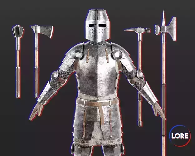 Medieval Collection Knightly Man at Arms 