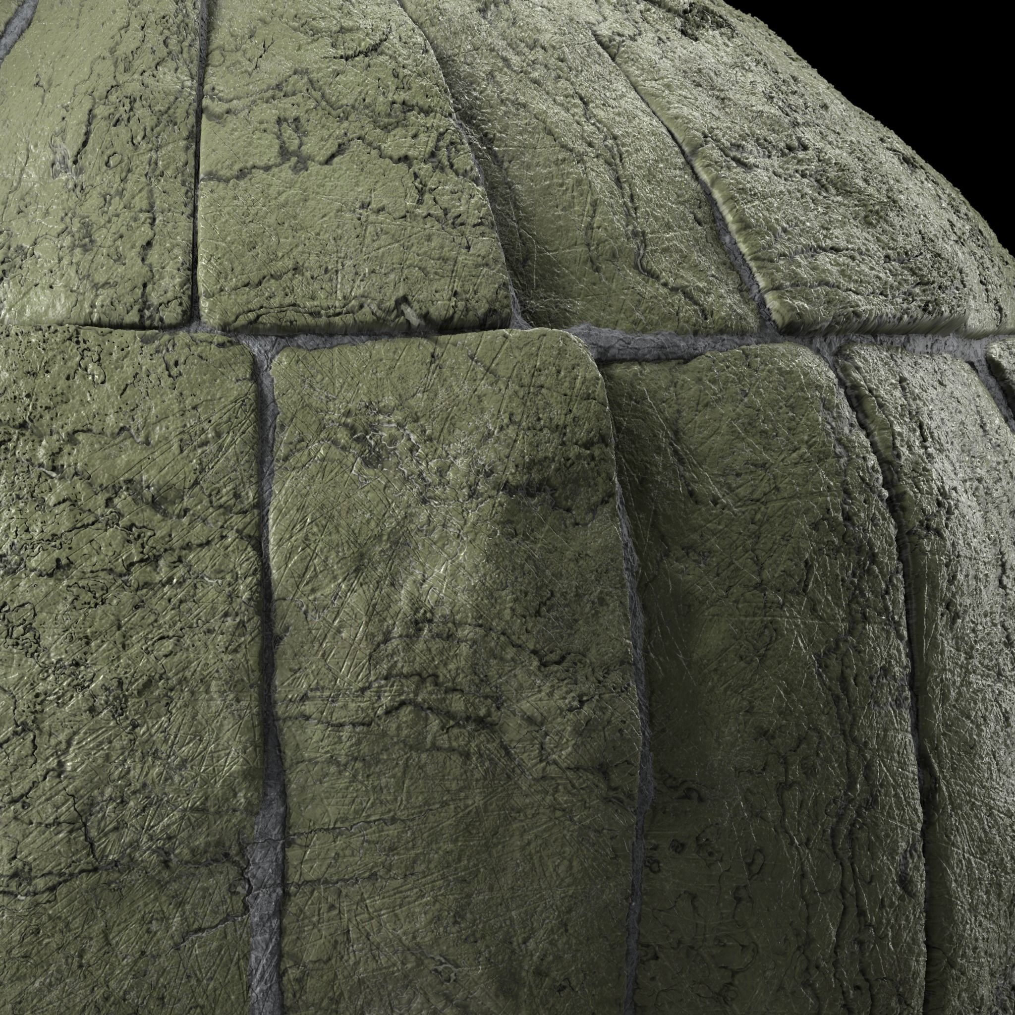 Stone Wall Materials 49- Sbsar Pbr 4k Seamless Texture_1