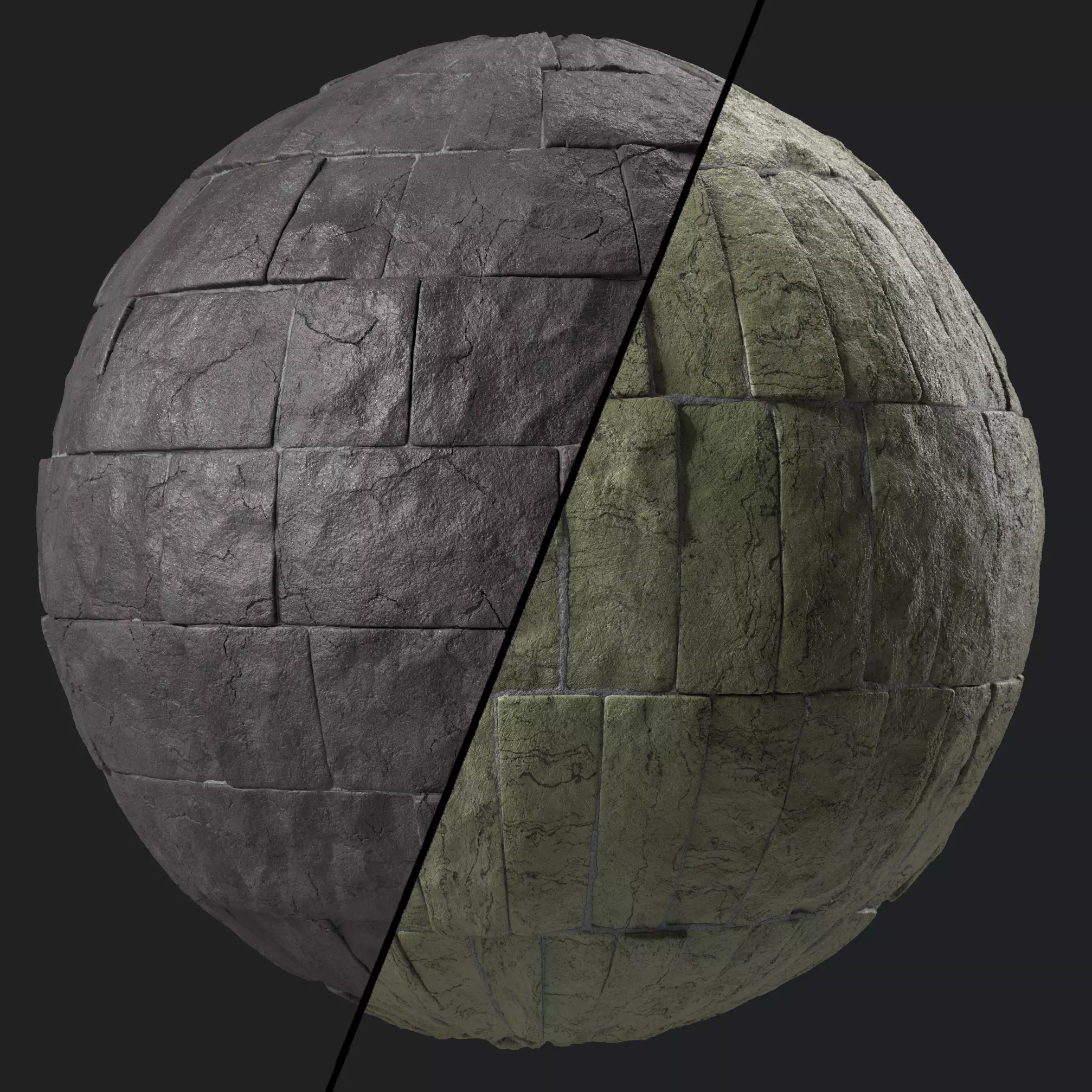 Stone Wall Materials 49- Sbsar Pbr 4k Seamless Texture_0