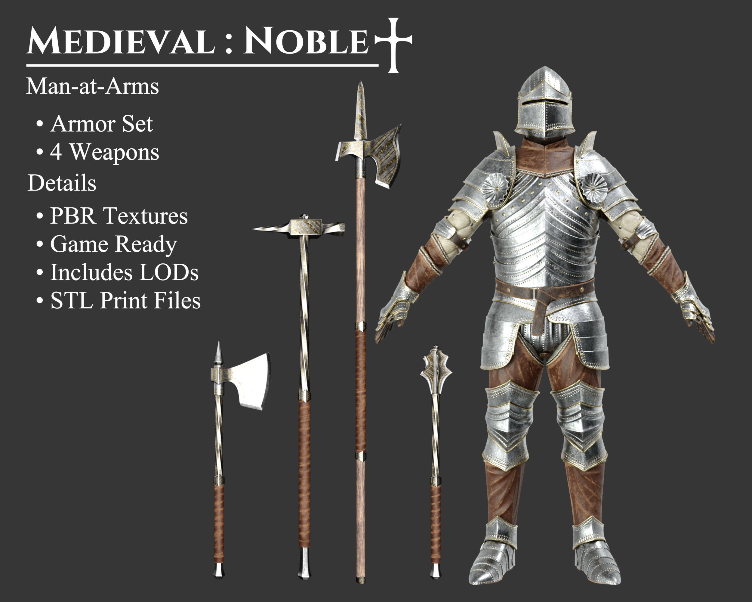 Medieval Collection Noble Man at Arms _1
