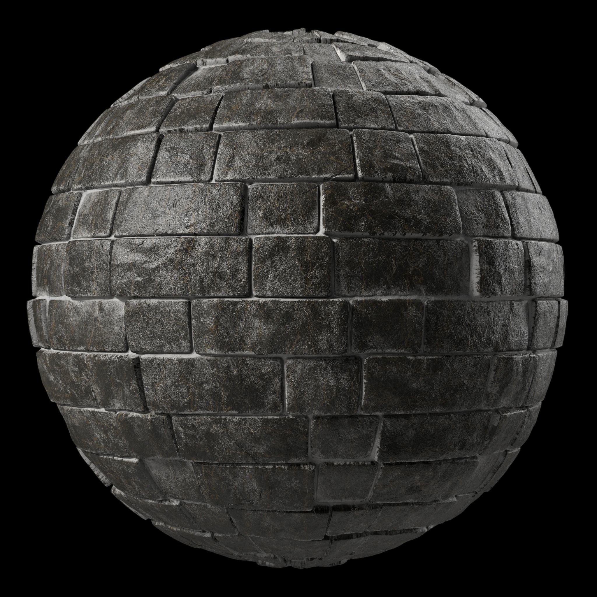 Stone Wall Materials 50- Sbsar Pbr 4k Seamless Texture_4