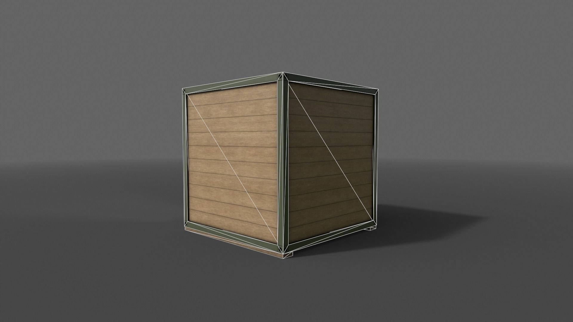 PBR Container House AC V1 Low-poly 3D model_19