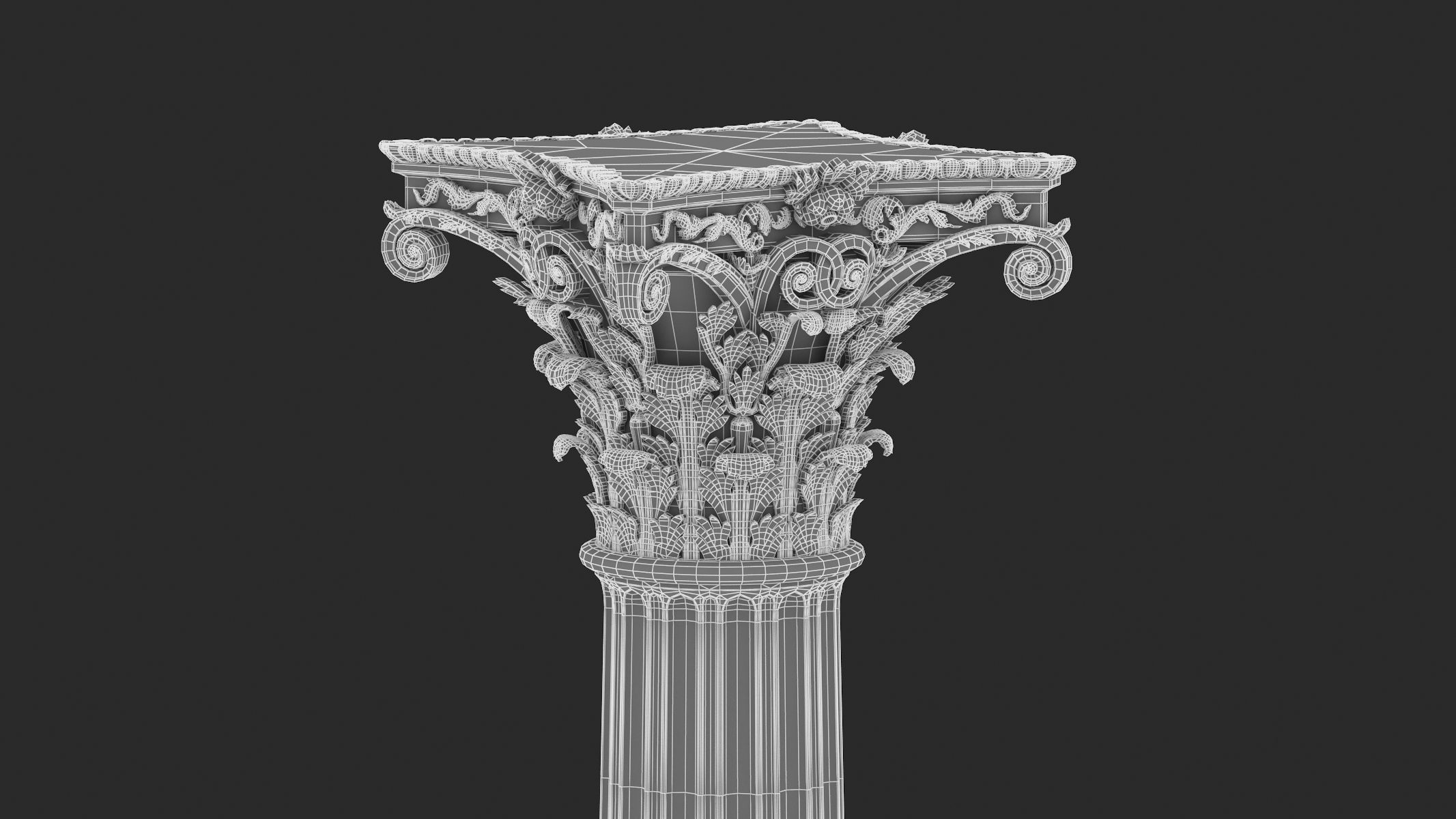 Composite Column 3 3D model_8