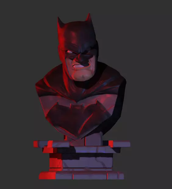 Batman the Dark Knight Bust 3D print model