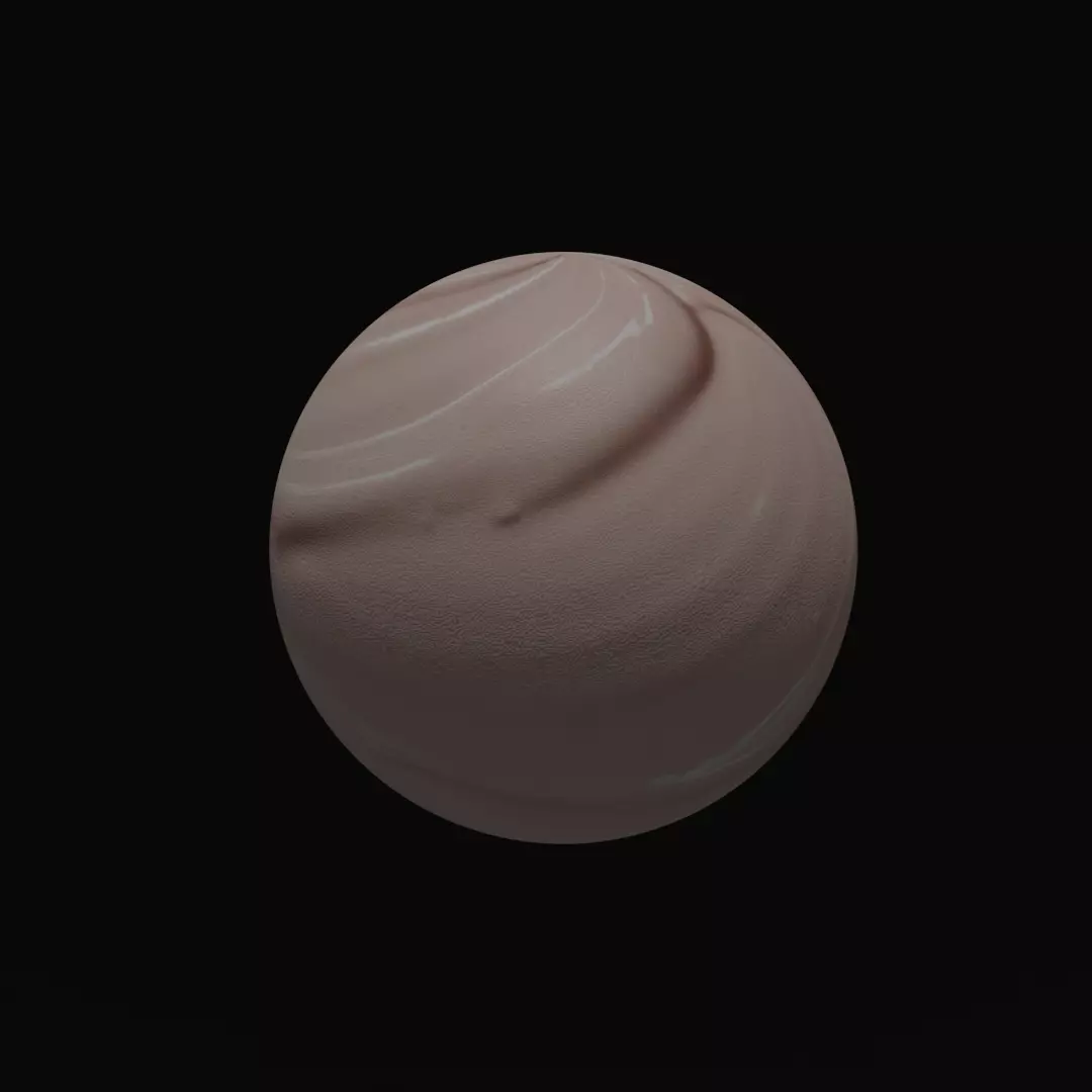 Pink Paint PBT Material 3D model_0