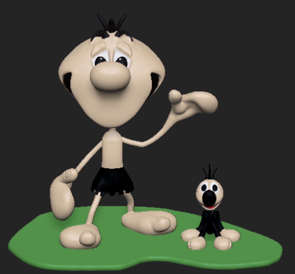 Eega Beeva and Pflip 3D print model_1