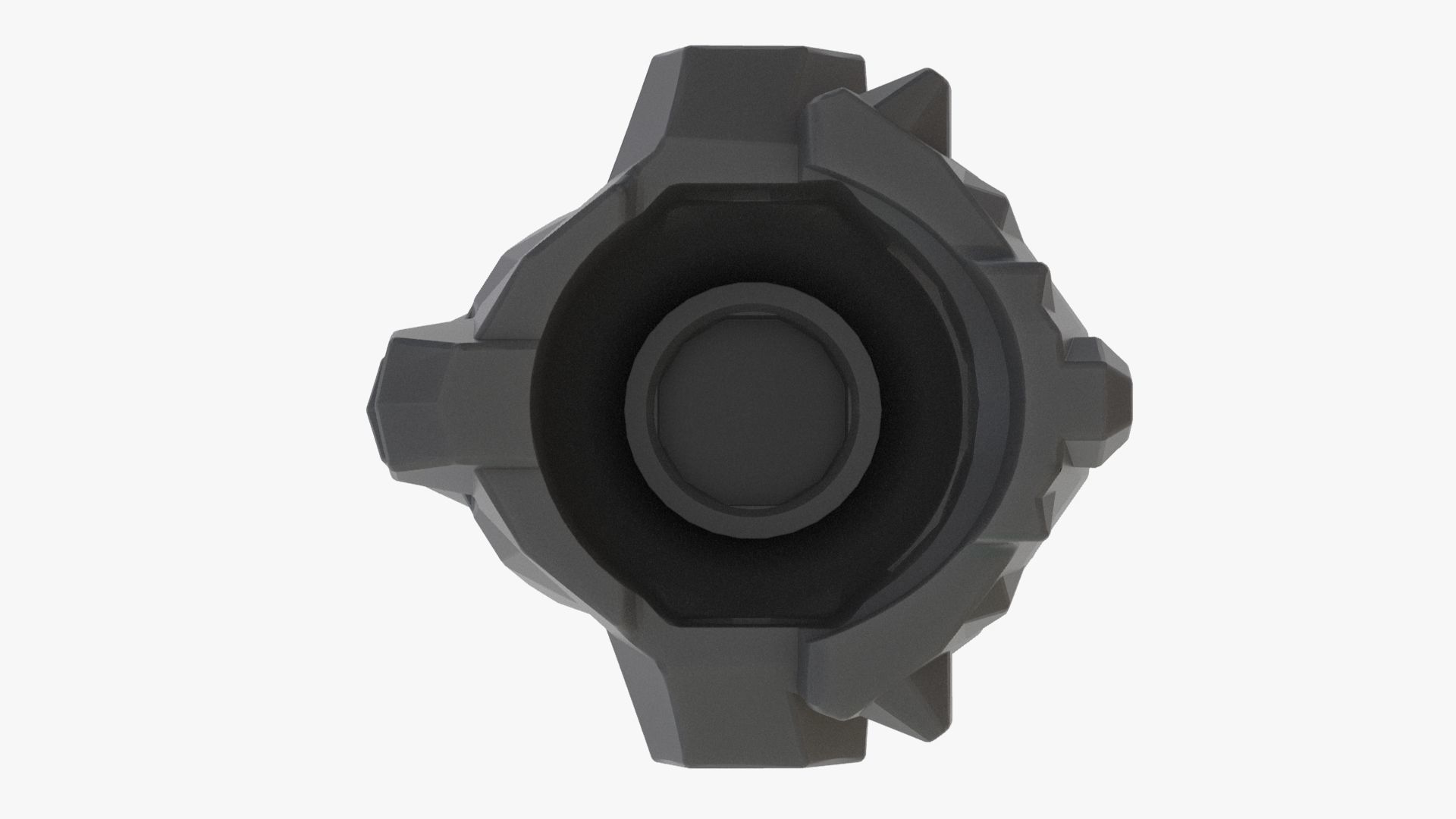 Lego Headgear Helmet Spiked with Side Holes 3D model_5