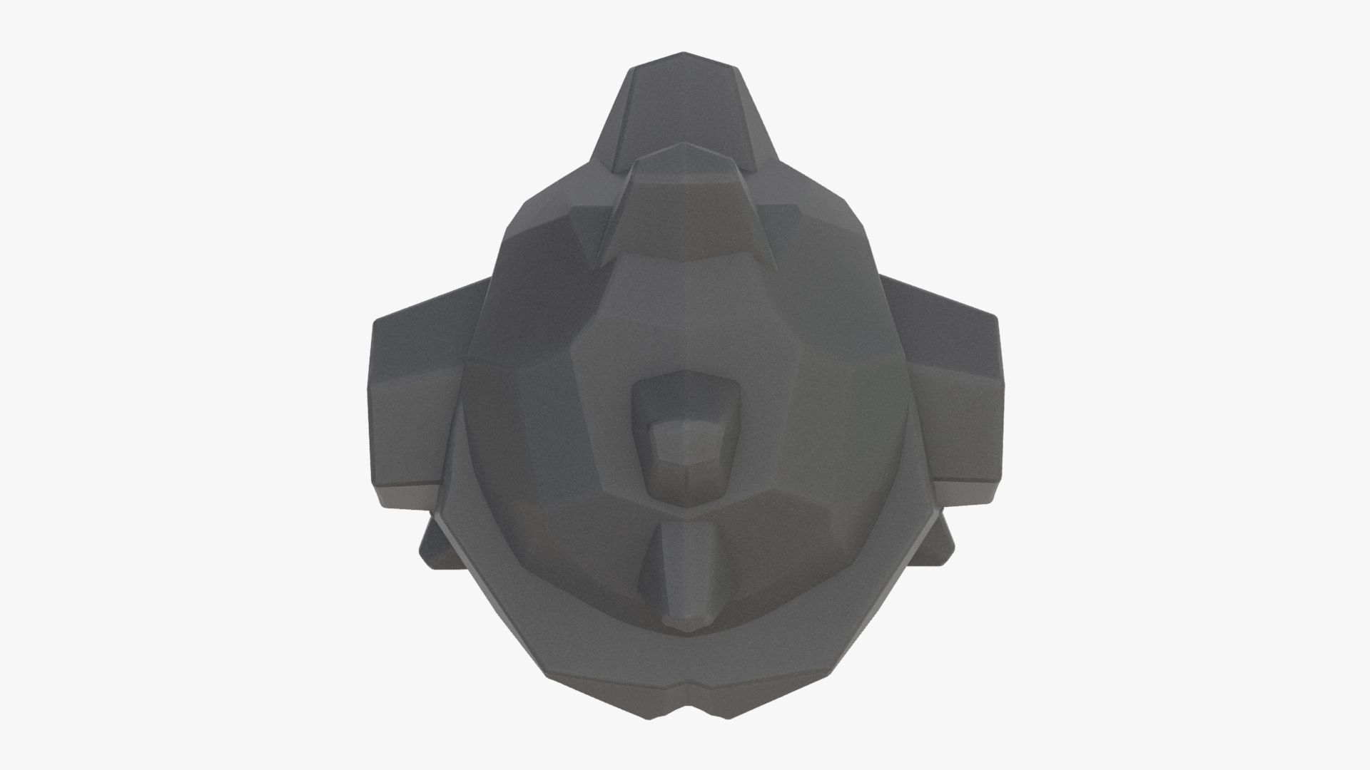 Lego Headgear Helmet Spiked with Side Holes 3D model_4