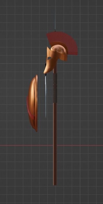 Spartan Armor 3D model_3