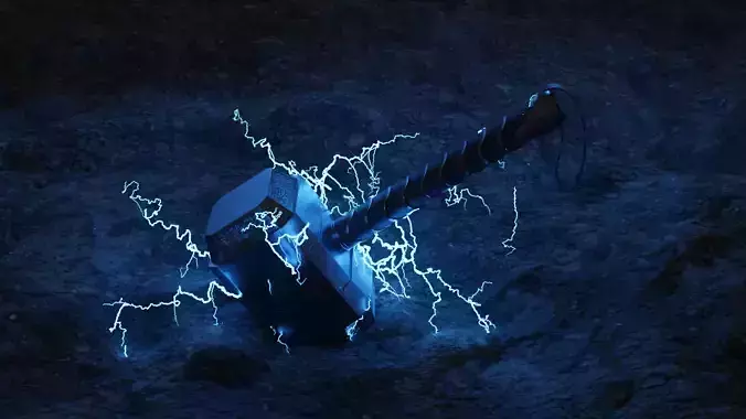 Mjolnir - Thor Hammer - Ready to print 3d model 3D print model